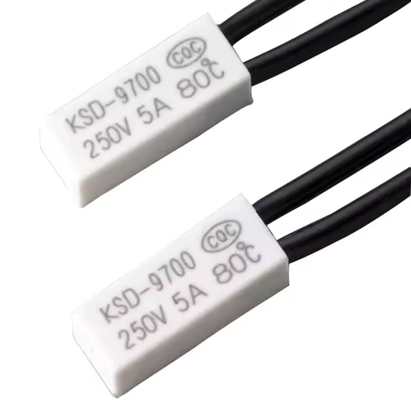 밸러스트를위한 KSD9700 바이 메탈 온도 조절기 온도 스위치 밸러스트를위한 KSD9700 바이 메탈 온도 조절기 온도 스위치